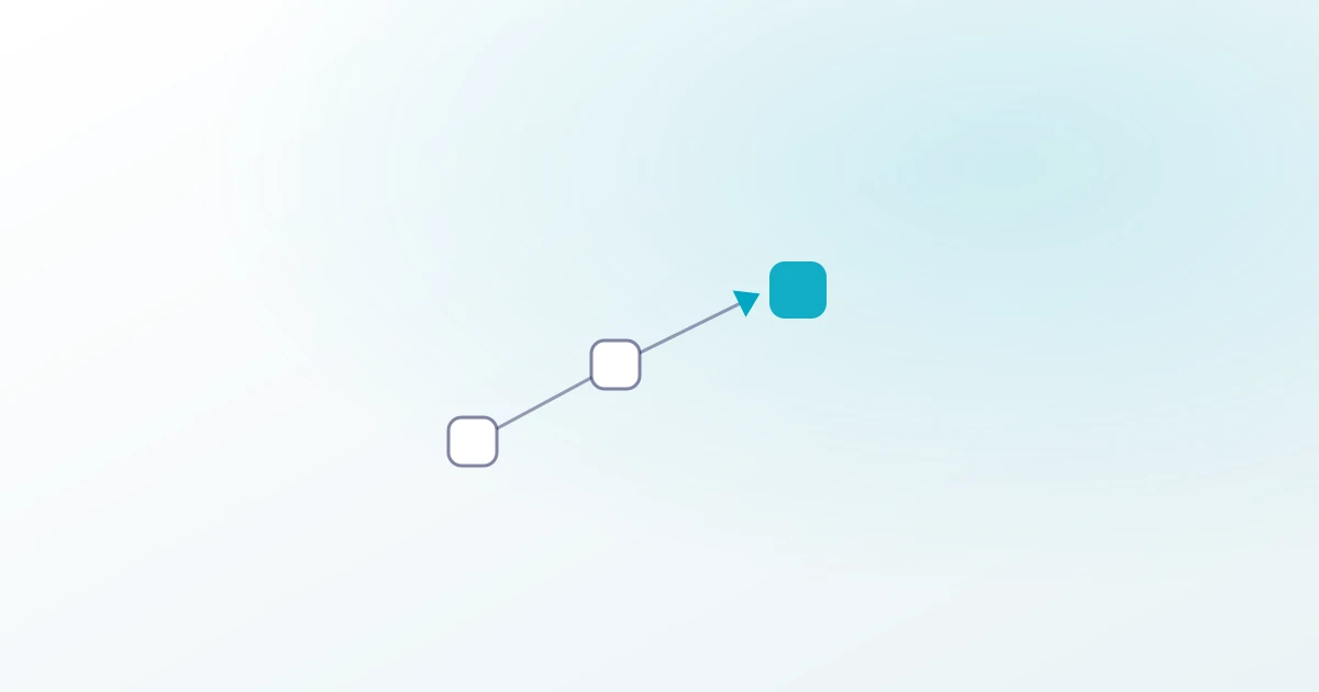 Ilustración de procesos conectándose de forma ordenada